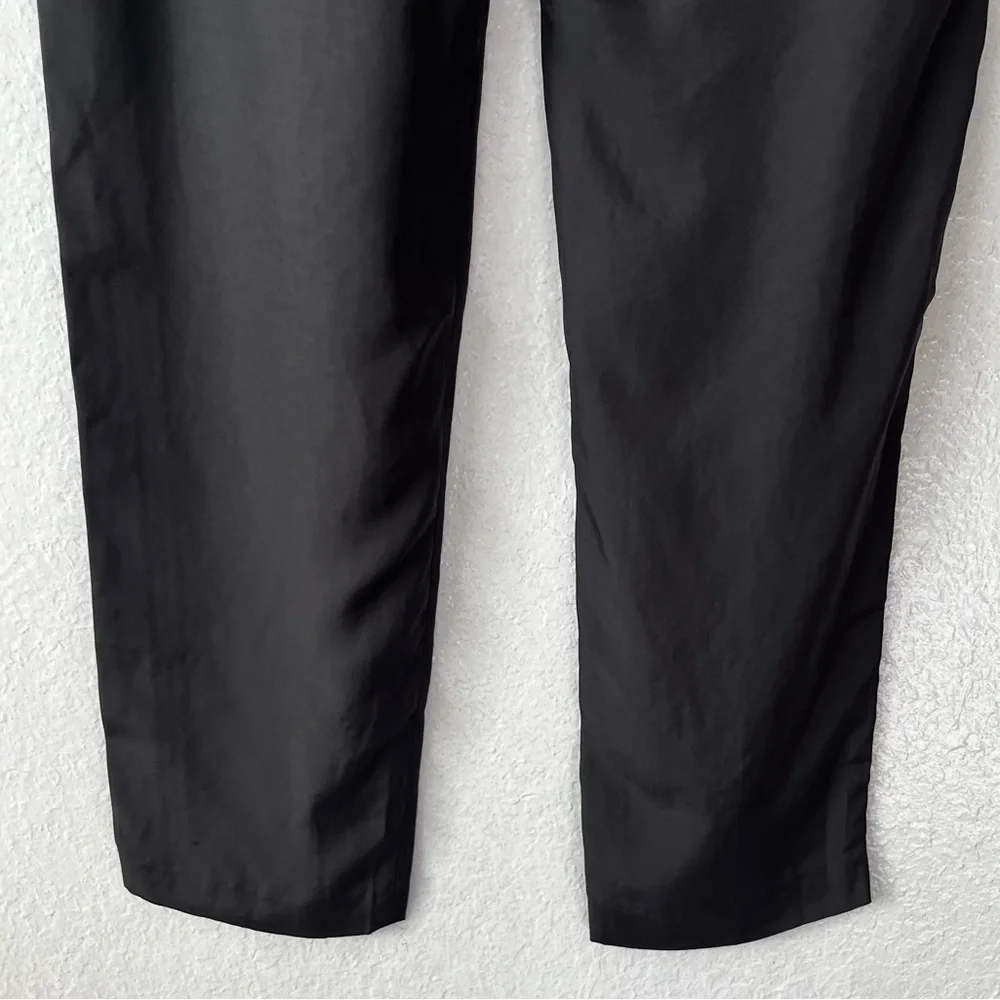 Helmut Lang Dress Pants Gray Tapered Leg Pleated High Waisted Loden size 2 - Picture 12 of 15